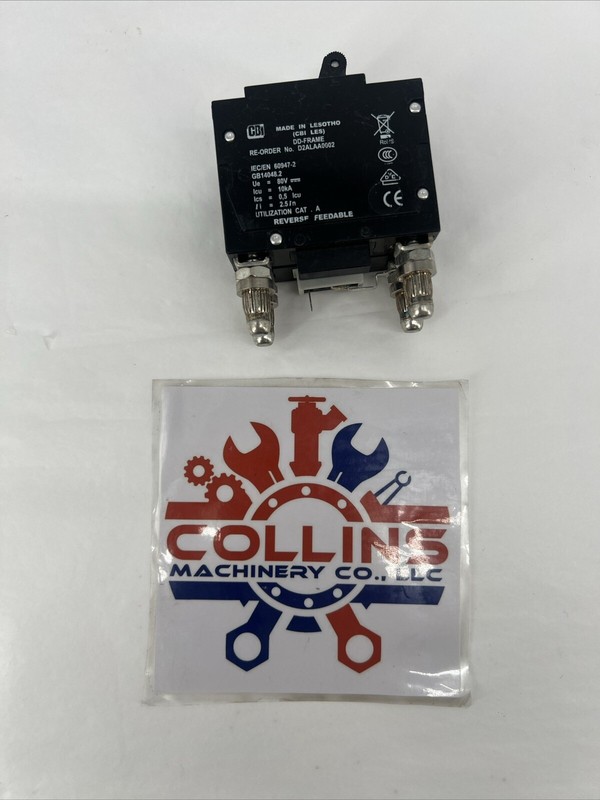 CBI Circuit Breaker 150A, DD-Frame, Bullet Style * D2ALAA0002 * 2P