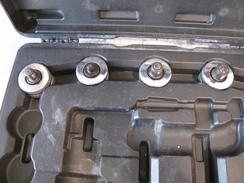 Hilmor compact swage tool heads expanders 1/2 5/8 3/4 7/8" nice w/ case gallery