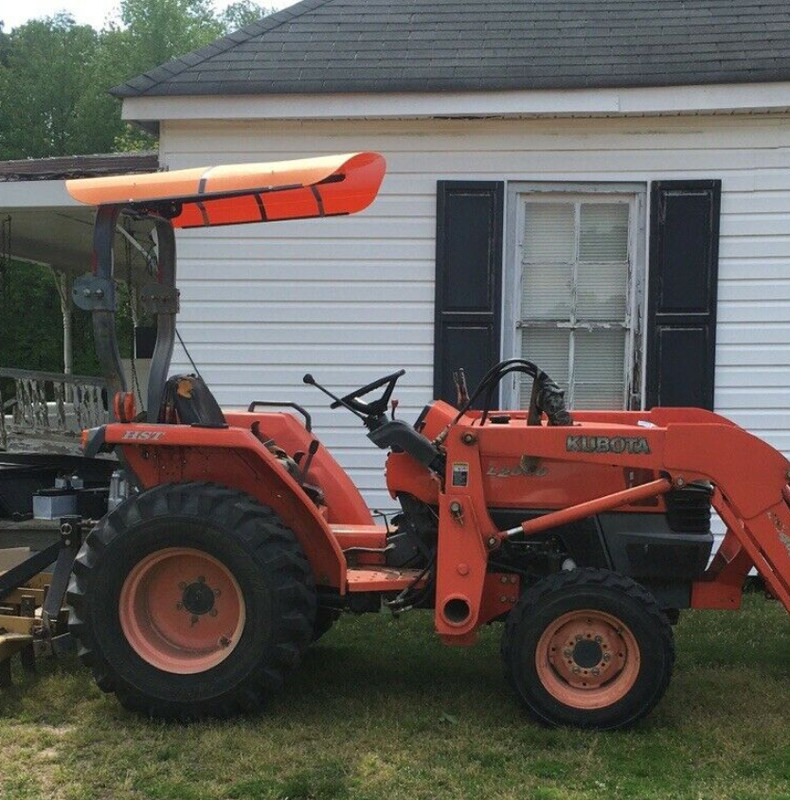 For Kubota, Kioti, Agco Tuff Top Tractor Canopy 48-3/8" X 48-3/8" -Orange gallery
