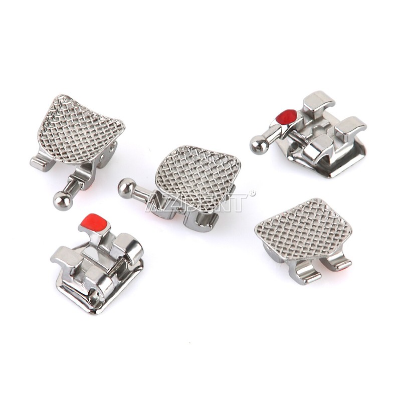 AZDENT Dental Orthodontic Arch Wires/Brackets Braces Mini Roth/MBT 022 Hooks 345 gallery