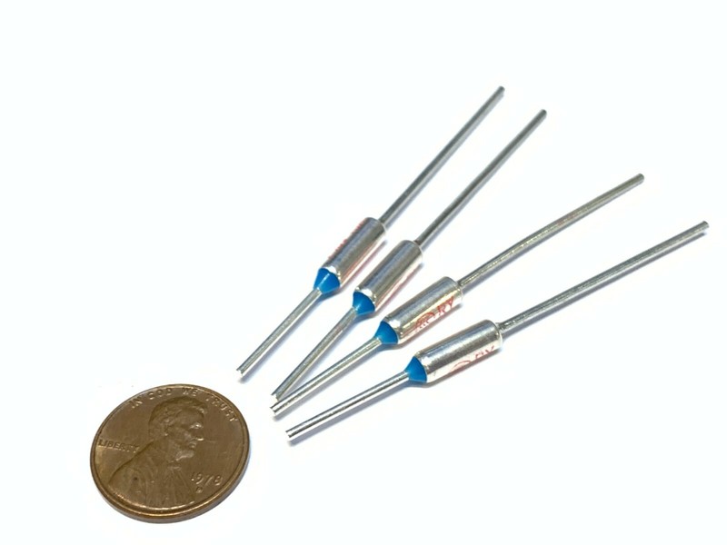4 TF 115C 239F Thermal Fuse cutoff ry mini metal 15A 250V