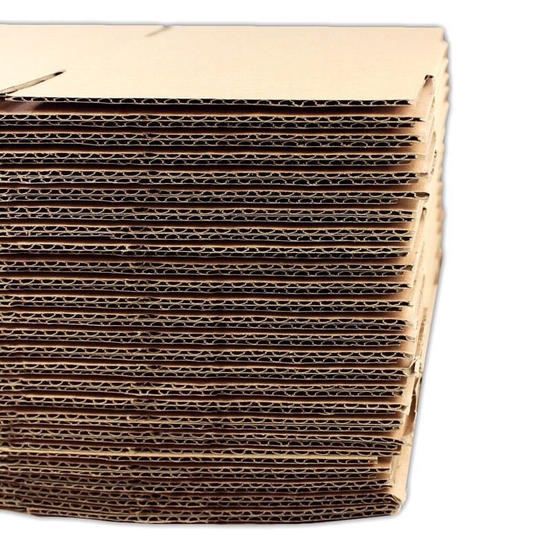25 4x4x4 "EcoSwift" Brand Cardboard Box Packing Mailing Shipping Corrugated gallery