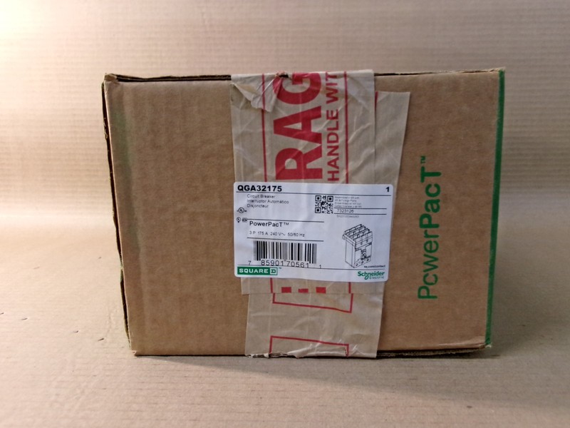 NEW SQUARE D QGA QGA32175 3 Pole 175 Amp 240V Circuit Breaker NSB
