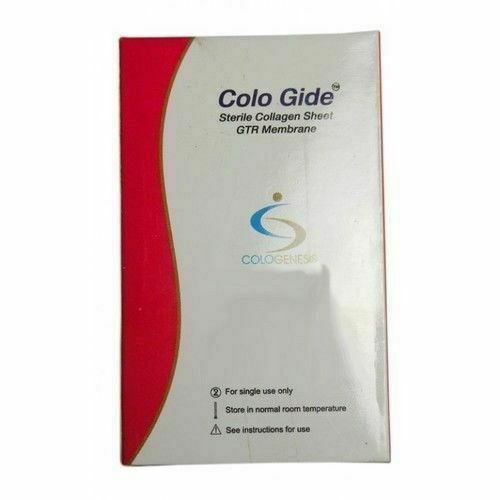 10 X NEW COLO GIDE STERILE COLLAGEN SHEET GTR MEMBRANE 10 x 15mm gallery