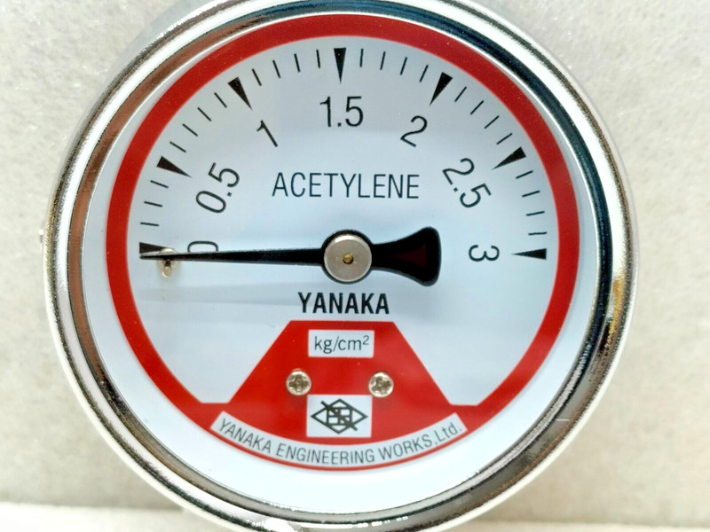 YANAKA ACETYLENE REGULATOR 0-3 kg/cm² 1/4”BSP gallery