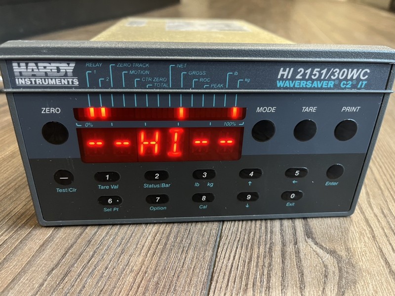 HARDY HI 2151/30WC-PM Scale Control Panel
