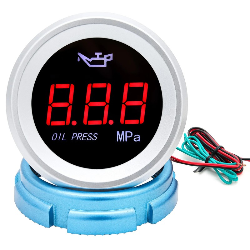 52mm Water Temp Gauge Fuel Level Oil Pressure Gauge for Boat Car Truck 12V/24V gallery