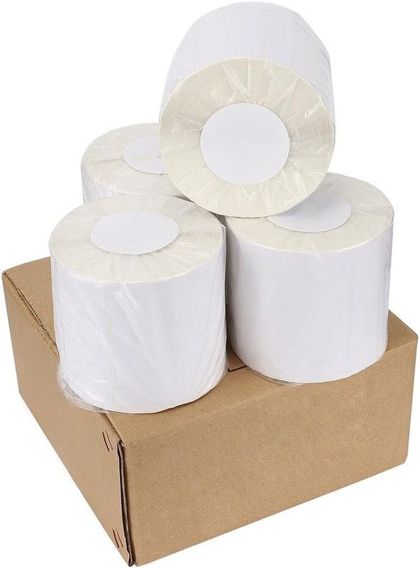 500 4"x6" Fanfold Direct Thermal Shipping Labels for Zebra 4 X6 Rollo Printers gallery