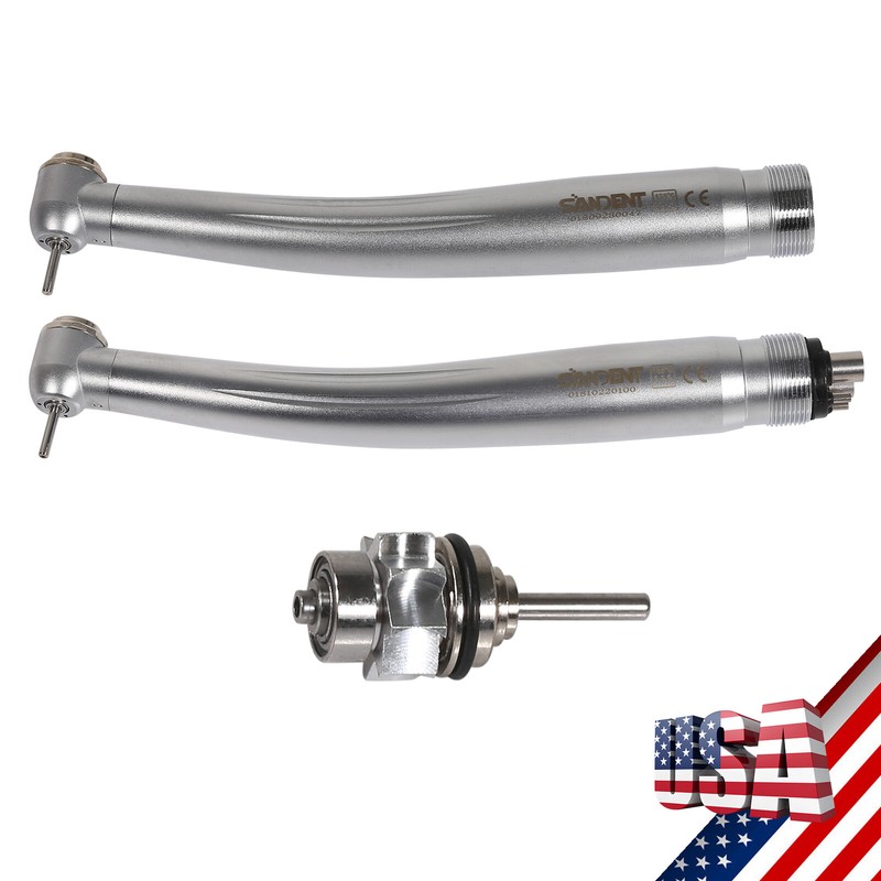SANDENT NSK PANA MAX Style Dental High Speed Handpiece Push 2/4 Holes Turbine gallery
