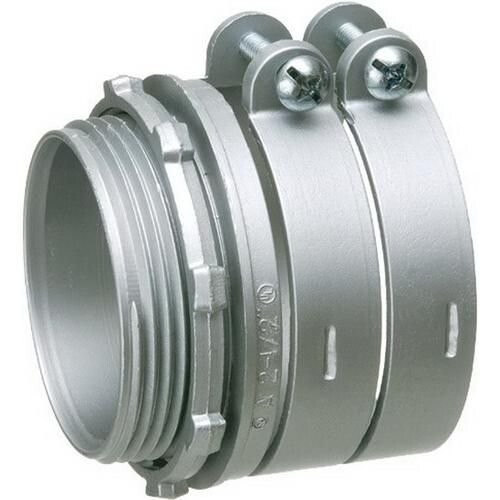 NEW Arlington L427 Die Cast Zinc Straight Squeeze Connector 2-1/2 Inch