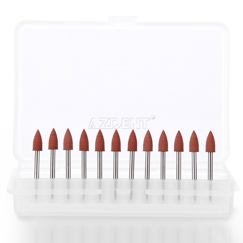 USA Dental Brownie Polishers Friction Grip FG Burs Mini Points 1.6mm 12pcs /Box gallery