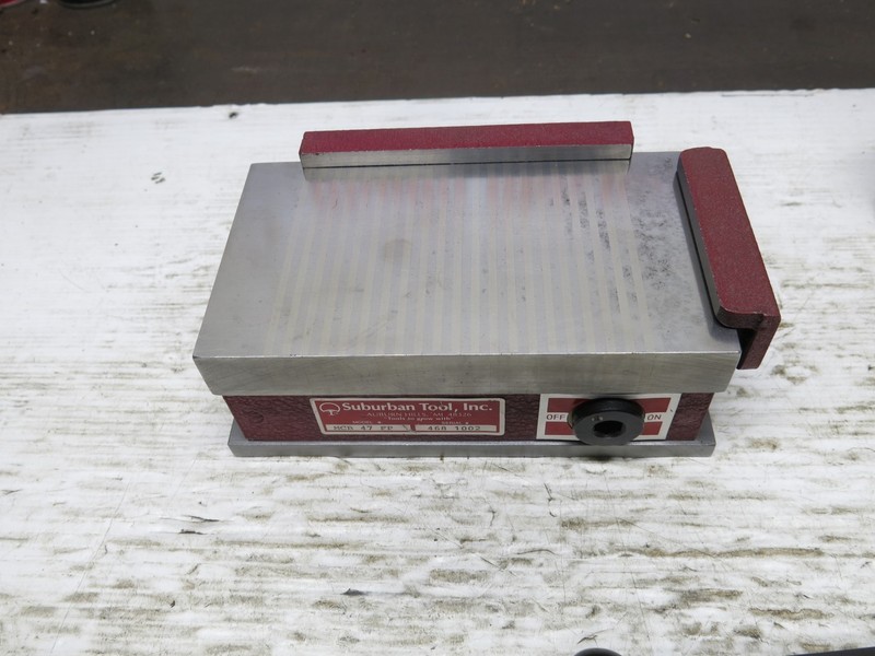 Suburban 4″ x 7″ Magnetic Chuck