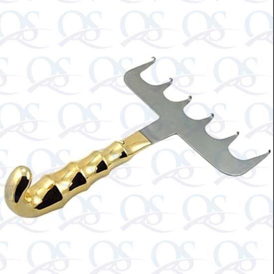 Yancoskie Abdominoplasty Retractor Hook 7″ ( 6 Prong Sharp ) By Surgical Store