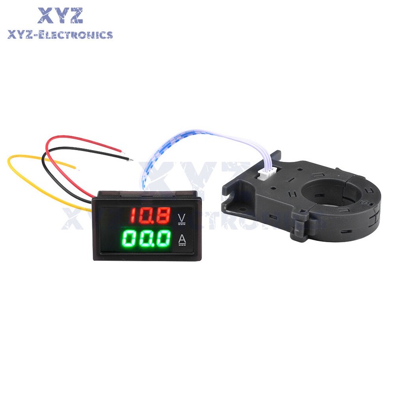 DC0-300V 0-400A Isolated Digital Current Voltage Meter Hall Ammeter Voltmeter gallery