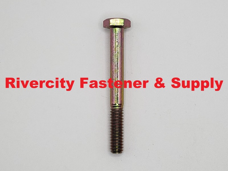 1/4-20 x 2-1/4 Hex Head Cap Screw 1/4×20 x 2.25 Bolts 1/4x20x2-1/4 Grade 8 ZY