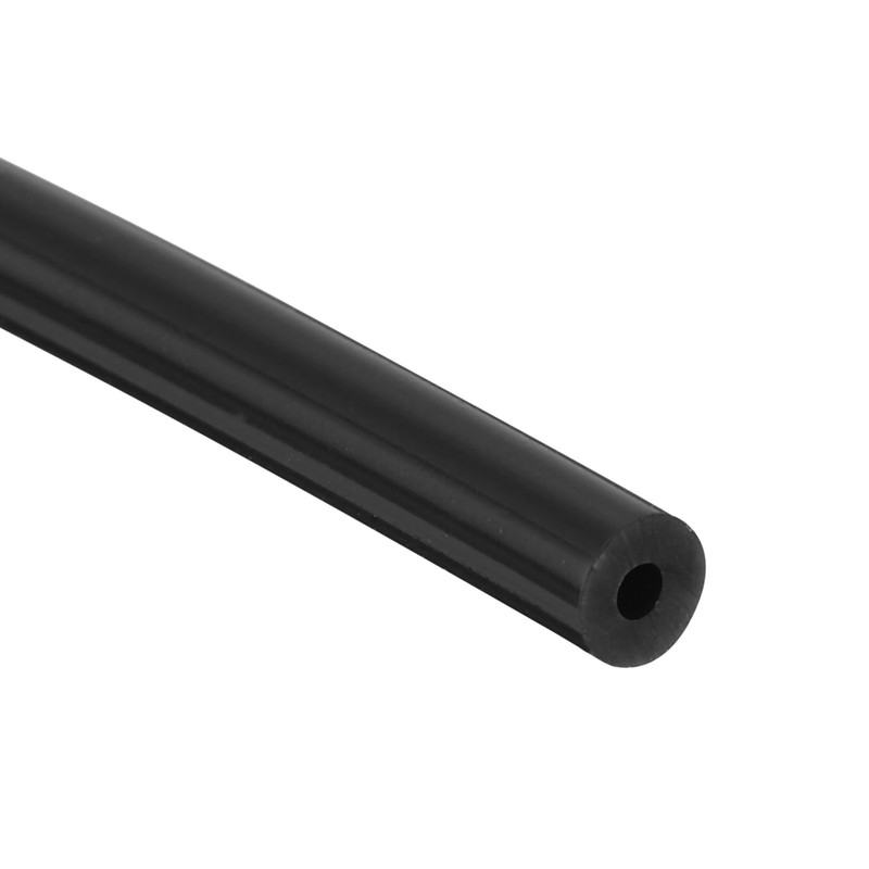 Silicone Tubing, 5/32″(4mm) ID x 1/4″(6mm) OD 19.7Ft Rubber Tube Air Hose Black