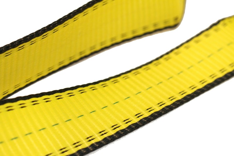 2" x 3 ft Web Lifting Sling Tow Strap 2-ply Eye & Eye Tagged Rated (2 Pack) gallery