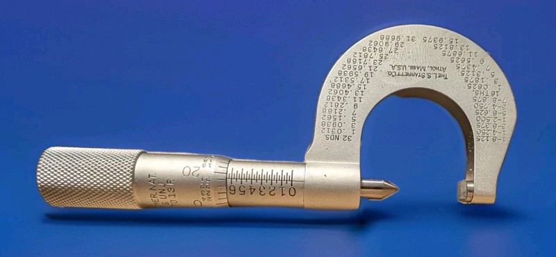 (NOS) Starrett 575BP 10-13 Screw Thread Micrometer Machinist Precision Tool gallery