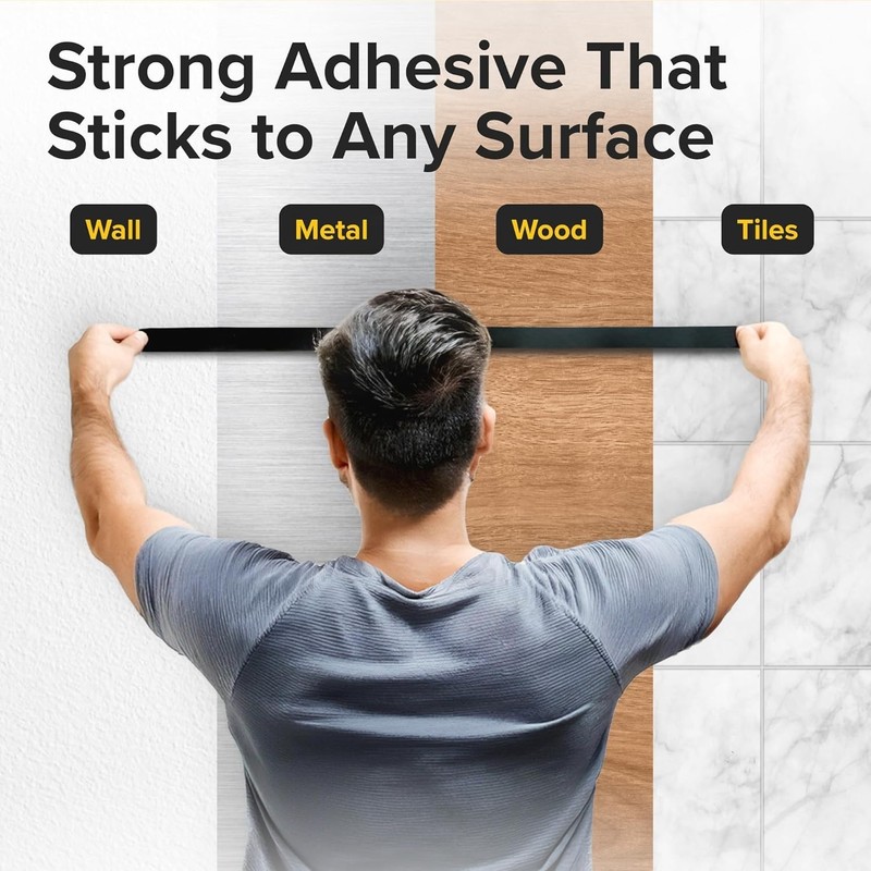 Super Sticky Magnetic Tape 10ft x 1/2in for Easy DIY Crafts & Organization gallery