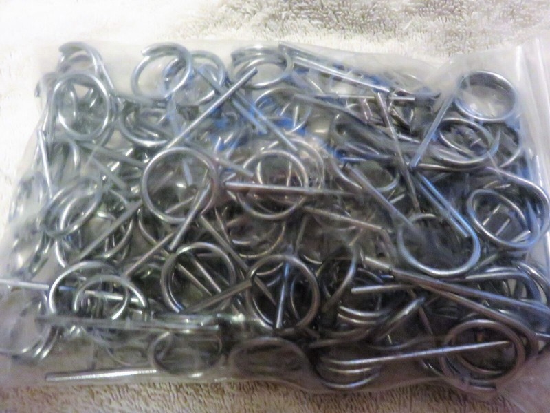 🎯 NEW Fire Extinguisher Pull Pins (50 Pieces) FOR TAMPER SEALS FREE SHIPPING