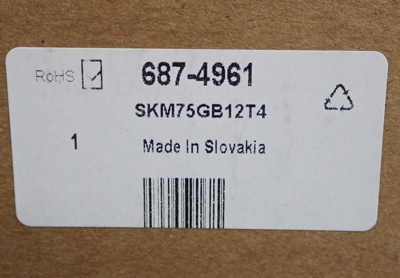 Semikron Semitrans M SKM75GB12T4 Dual Half Bridge IGBT Module | NEW! gallery