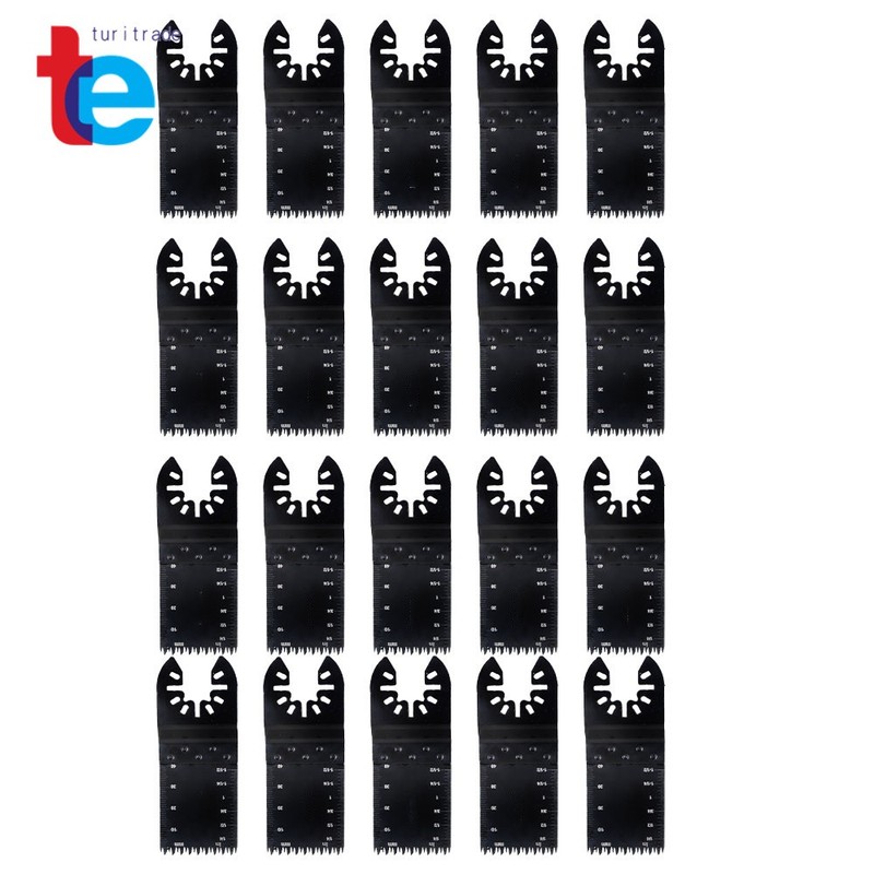 35 – 89 mm Oscillating Quick Release Saw Blades Fit For Wood and Plastic 20 Pack