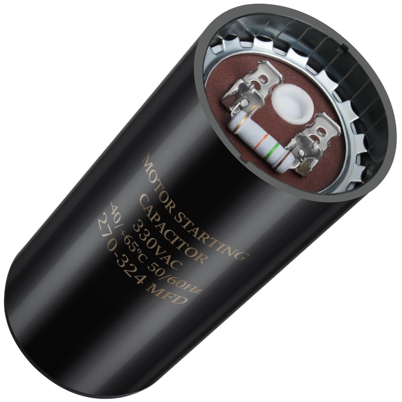 270-324 uf/MFD 330V VAC 50/60 Hz AC Electric Round Start Capacitor Universal …