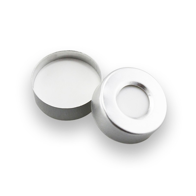 10000pcs 20mm Aluminum Crimp Cap PTFE/White Silicone Septa F 10ml Headspace Vial gallery