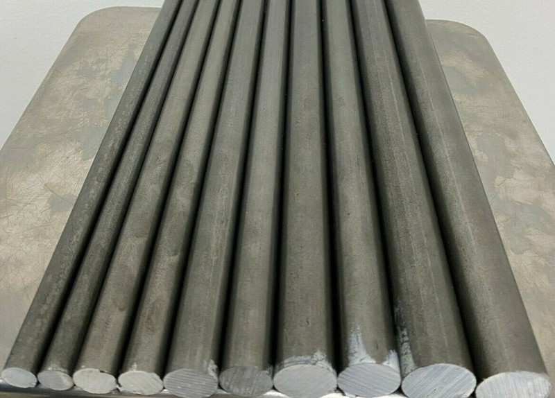 12L14 Steel Round Bar Stock Assortment – 10 Pcs – CNC Lathe Machining Metal Rods gallery