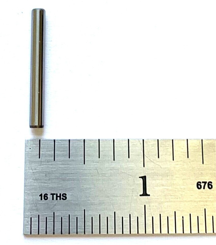 1/8 x 1-1/4" DOWEL PINS - SET OF 20 - HEAT TREATED ALLOY STEEL - BRIGHT FINISH gallery