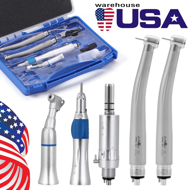 NSK Style Dental Pana Max High low Speed Handpiece 2/4 Hole Air Turbine kit gallery