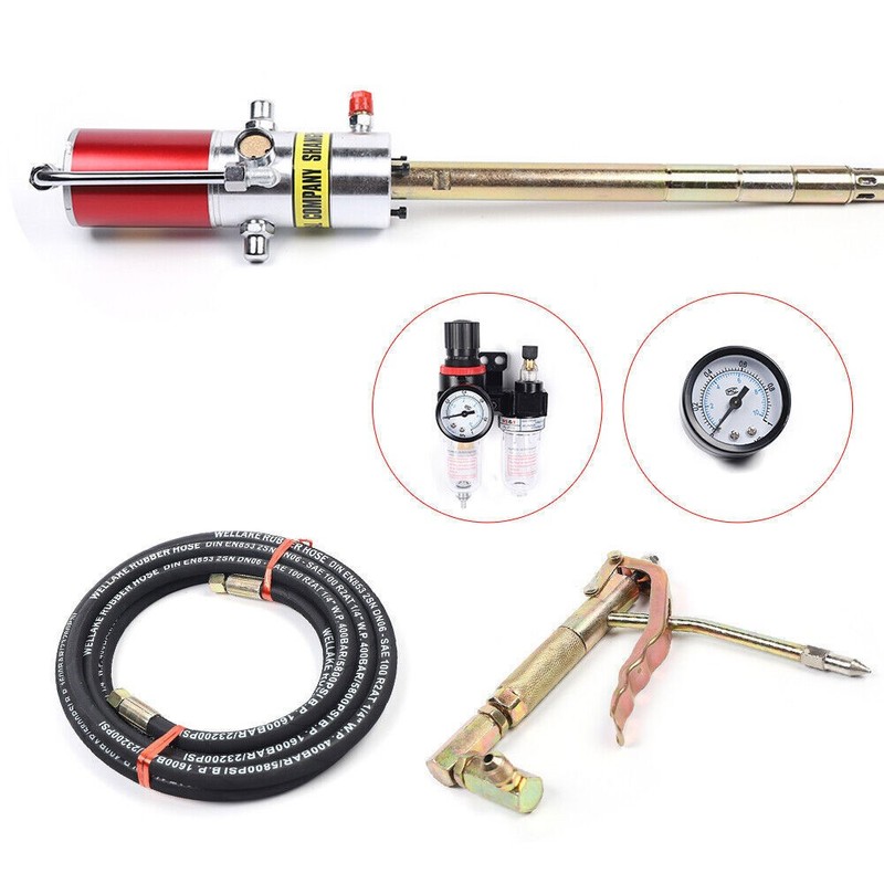 5 Gallon High Pressure Air Operated Grease Pump w/Pressure Regulating Valve gallery