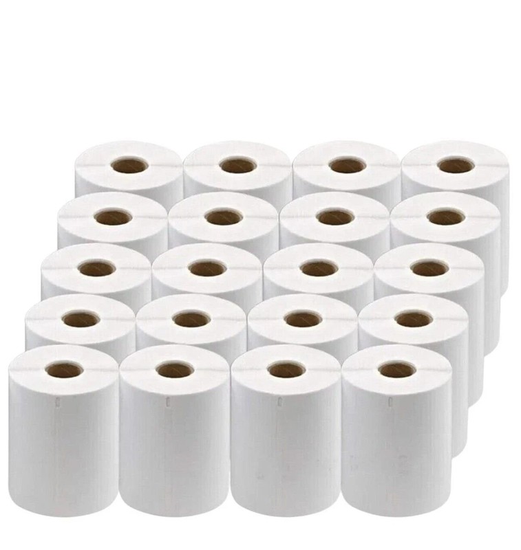 20 Rolls label 4x6 Direct Thermal Shipping 5000 labels Zebra Eltron ZP450 2844 gallery