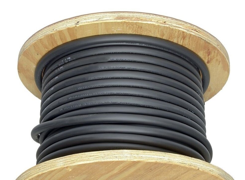 3/0 AWG Welding Cable (350 Amp) 600V Lengths 25 Feet to 1000 Feet