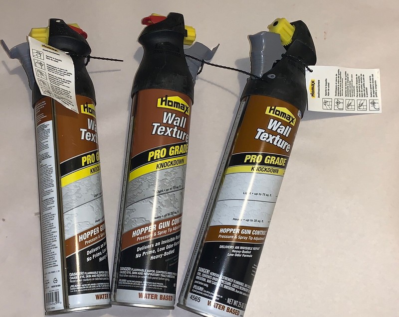 25 oz. Pro Grade Dual Control Water-Based Wall Knockdown by Homax Lot Box Of 3