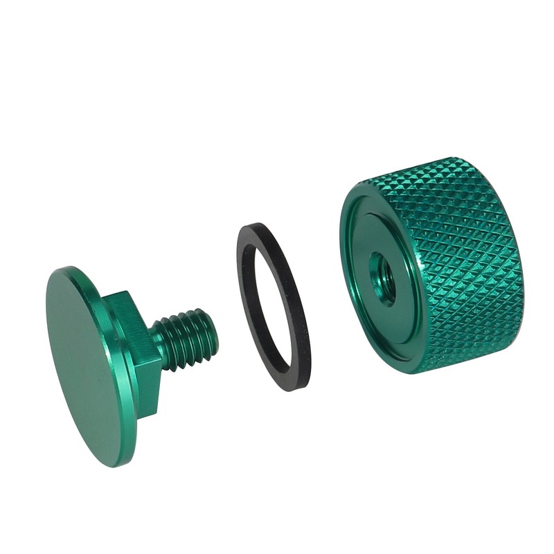 1 Pair Welding Hood (Pipeliner) Fasteners Aluminum (Green Textured Surface) gallery