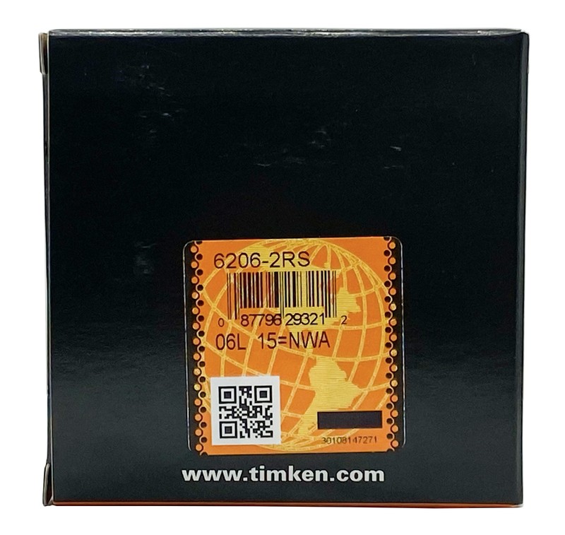(2PACK) TIMKEN 6206-2RS 30X62X16MM Double Rubber Seal Bearings USA Brand gallery