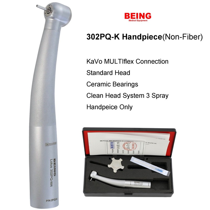 BEING Dental Handpiece High Speed Turbine Mini For KaVo MULTIflex Coupler 4 Hole