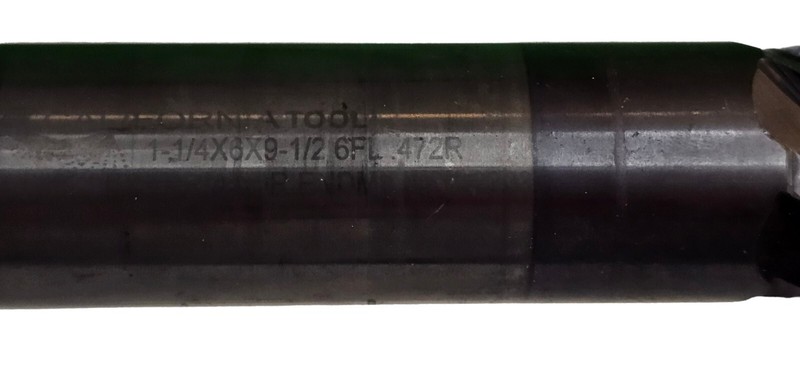 Widia Hanita 622V32289, 1-1/4" x 6" x 9-1/2" Wavcut II Variator End Mill CT-2303 gallery