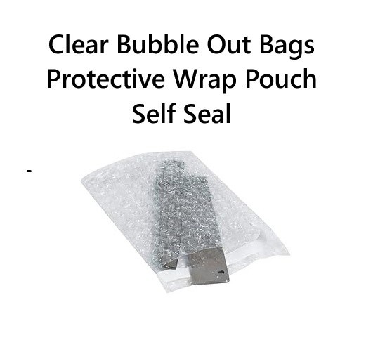8.5″ x 11″ Bubble Out Pouches Bags Wrap Cushioning Self Seal Packing Mailing