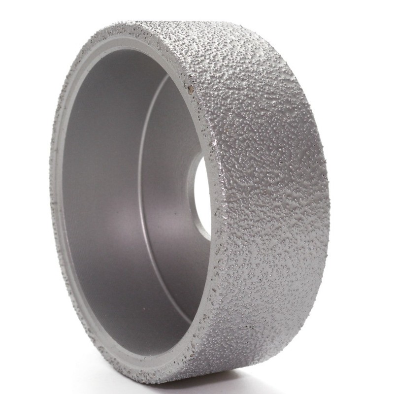 3″ inch 73mm Brazed round edge diamond grinding wheel Width 20/25/30mm Grit 60