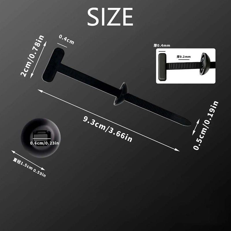 Heavy Duty Nylon Universal Cable Tie Buckle Self Locking Nylon Zip Ties Holder