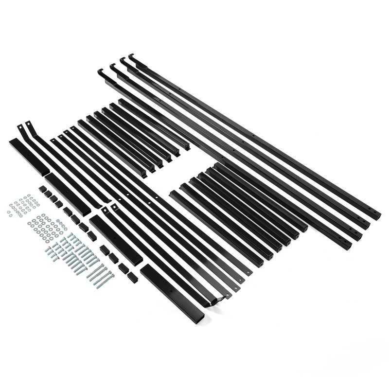 4 Pack 3-Tier Cargo Shipping Container Shelving Shelf Brackets 22" D x 60" H gallery