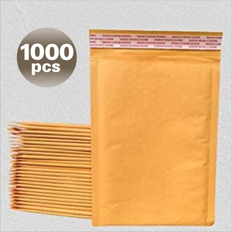 Polycyberusa ® 1000 #000 4 X 7 Kraft Bubble Mailers Padded Envelopes
