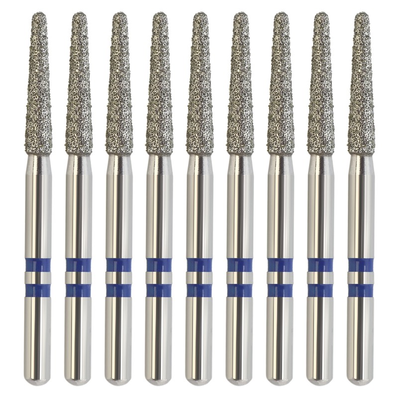 Zirconia Cutter Diamond Bur Crown Removal Round End Taper Medium Grit Z856/016M gallery