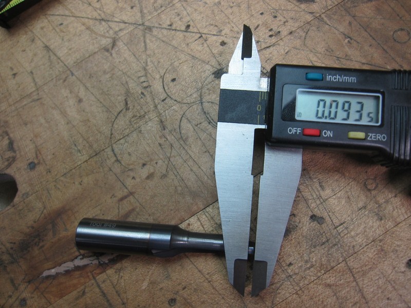 8 Solid carbide 1"-5 Acme single form thread mills boring bars 1/2" shank gallery