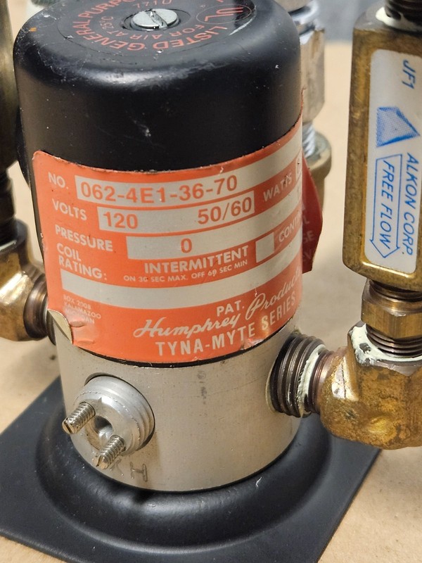 Humphrey 062-4E1-36-70 Solenoid Valve Assembly – Temescal BJD-1800 HV Valve gallery