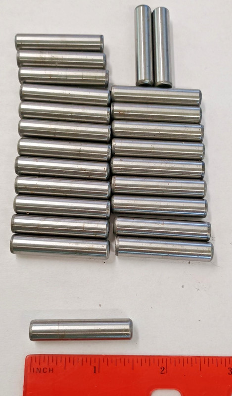 5/16 x 1-1/2 Dowel Pins Ground Finish #34896 Pk of 24 Pcs gallery