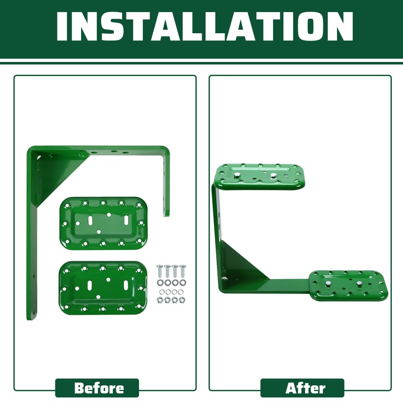 Double Step Extension Bracket For John Deere A B G H 50 520 60 620 3020 4010 gallery