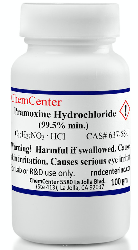 Pramoxine Hydrochloride, Powder, 99.5% min., 100 grams